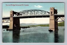 Vancouver-British Columbia, Burrard Bridge, Antique Vintage Souvenir Postcard picture