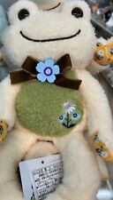 Pickles the Frog Bean Doll ( Retro Flower ) Plush Yellow New Japan picture