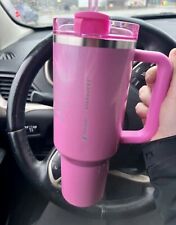 Stanley Cup Starbucks 2024 40oz Tumbler Winter Pink FAST  🚚💨 picture