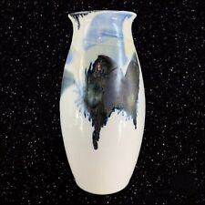 Hand Made Studio Art Pottery Vase Signed By Artist Stoneware Ceramic Vase 11.5