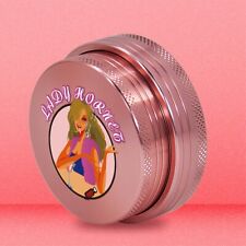 Lady Hornet Brand Pink Girl Series 4-Layer Grinder 56mm Grinder Pink picture