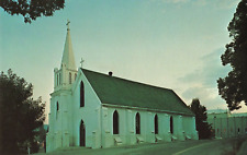Postcard Nevada City California St. Canice's Catholic Church picture
