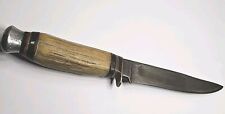 Vintage Edge Brand Solingen Germany Fixed Blade # 457 Knife Pomel Twists Repair picture