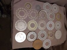 20pc. Barometer Dials Brass metal painted dials seth thomas old vintage picture