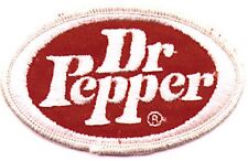 Vintage Soda Patches 1960s 1970s Original Set of 2 Dr. Pepper Sugar Free NOS picture
