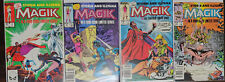 Magik #1-4 Set Marvel Comics 1983 VF Storm and Illyana picture