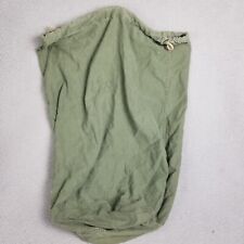 Vintage 1940s 1950s WW2 Canvas Duffle Laundry Bag Distressed Flaw picture