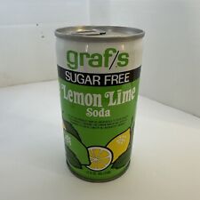 Graf’s Sugar Free Lemon Line Soda 12 oz  Can Grafts Beverages MKE, WI picture
