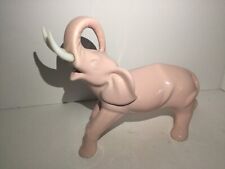 Vintage Tusked Pink Elephant Ceramic picture