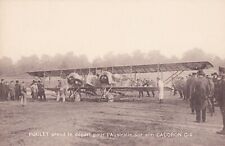 CPA 80 AVIATION LE CROTOY Aviator CHICKEN Departure for AUSTRALIA on CAUDRON G-4 picture