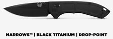 Benchmade 748BK-01 Narrows Black Titanium NEW (Free Shipping) MAKE AN OFFER picture