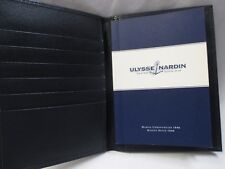 Ulysse Nardin Marine Chronometer & Marine Diver 1846 Cal 26 Book +Leather Wallet picture