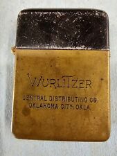 Vintage WW2 Era Berkeley Advertising lighter Wurlitzer Jukeboxes Organs  picture