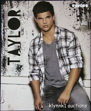 Taylor Lautner Twilight - 3 POSTERS Centerfold Lot 2742A Taylor Swift on back picture