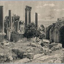 c1930s Jerash, Jordan Ancient Ruins Gerasa Greco-Roman South Theatre Photo A191 picture