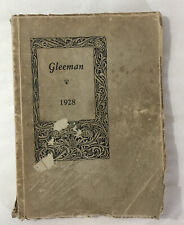 GLEEMAN HIGHSCHOOL YEAR BOOK 1928 PAPER BACK. picture