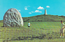 Postcard NC Outer Banks North Carolina Granite Boulder at Wright Brothers MemF41 picture