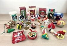 Vintage Disney, Hallmark Christmas Ornaments, Lot Of 25 picture