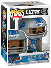 Funko Pop NFL Detroit Lions Amon-Ra St. Brown Figure w/ Protector picture