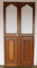 Antique Pair Mexican  Old Door #435-Patina-Rustic-37x77x1.5-Barn Doors picture