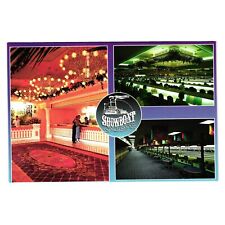 Showboat Hotel Las Vegas Vintage 1993 Postcard Entertainment Vacation Marketing picture