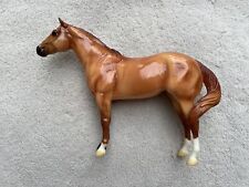 NICE Breyer Horse #1428 ELCR Benefit Model Glossy Red Dun Lady Phase Swish Tail picture