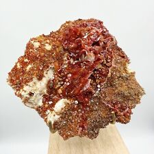 Large  Vanadinite Crystals from Morocco, 232grams Rare Mineral Specimens picture
