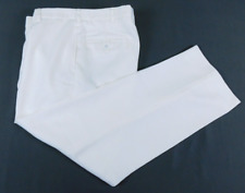 US Navy White Pants 36 Short Classic Summer CNT Service Dress SDW Trousers picture