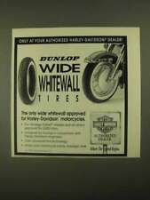 1993 Dunlop Wide Whitewall Tires Ad picture