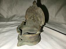 Rare Antique 19th Century Indian Bronze CandleStick Holder c/a 1800's  picture