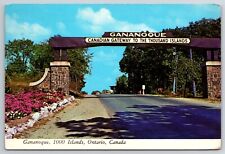 Postcard Gananoque 1000 Islands Gananoque Canada Posted picture