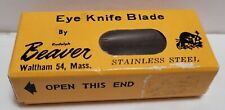 VINTAGE BEAVER KERATOME NO.56 EYE KNIFE BLADE W/BOX picture