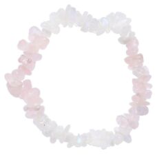 CHARGED Rainbow Moonstone Crystal Chip Combo Stretchy Bracelets - 9 Choices picture