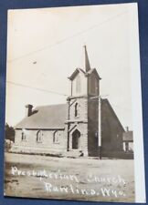 Presbyterian Church, Rawlins, WY Postcard RPPC picture