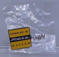 Charles M Schulz Museum Lapel Pin Brand New Sealed Peanuts Snoopy picture