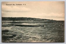 Yarmouth Bar Yarmouth Nova Scotia Canada c1910 Postcard picture