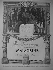 1925 MALACEIN POWDER CREAM ADVERTISING - PAFFERAT JEANS - ADVERTISING picture