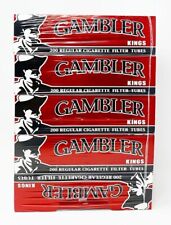 Gambler Regular King Size Cigarette Tubes - 200 Count/box (Pack of 10) picture
