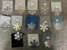 Metropolitan Museum of Art (MMA) Silverplate Ornaments Snowflakes, 1998-2018 picture