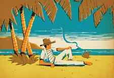 Don The Beachcomber- Donn's Escapism Postcard-Vintage Style - Opening 2023 Tiki picture