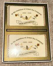 Vtg 95th Anniversary Of The Jewel Tea Company 2 Deck Playing Cards  picture
