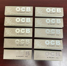 OCB X-PERT 1 1/4 Rolling Cigarette Papers -10 PACKS picture