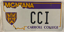 COLLEGE vanity CCI license plate Chris Cole Connor Caleb Collin Chuck Craig Carl picture