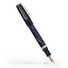 Pen Fountain Pen Visconti Medical Golden Blue Pen Ef KP17-05-FPEF picture