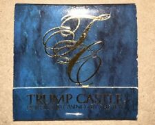 Vintage Trump Castle Hotel And Casino By The Bay Matchbook picture