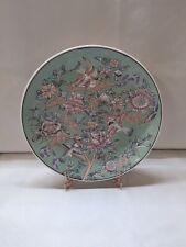 Vintage Chinese Macau Hand Painted plate with birds 10