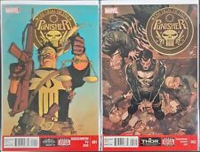 The Trial of The Punisher #1-2 Marvel Comics 2013 Complete Set VF-NM 8.0-9.0+ picture