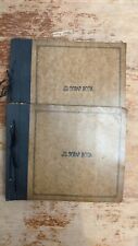 VTG Ideal Scrapbooks Partially Full of newspaper clippings 1933 Religion Morals picture