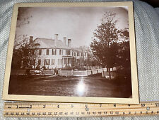 Antique Imperial Mounted Cabinet Photograph: Dr Charles G Adams House - Keene NH picture
