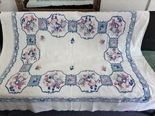 vintage tablecloths 1940's beautiful condition picture